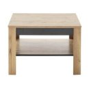 Couchtisch >GRENO< in Wildeiche Nachbildung -...