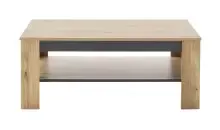Couchtisch >GRENO< in Wildeiche Nachbildung -...
