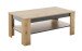 Couchtisch >GRENO< in Wildeiche Nachbildung - 115x46x65 (BxHxT)