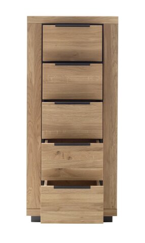 Kommode >GRENO< in Wildeiche geölt - 142x62x40 (BxHxT)