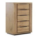 Kommode >GRENO< in Wildeiche geölt - 142x62x40...