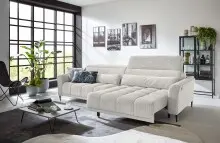 Big-Sofa >Wolve< 2x elektr. Verstellung, 2 Kissen,...