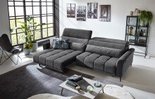 Big-Sofa >Wolve< 2x elektr. Verstellung, 2 Kissen,...