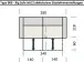 Big-Sofa >Wolve< 2x elektr. Verstellung, 2 Kissen, Cord grau - 280x108x118cm (BxHxT)