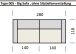 Big-Sofa >Wolve< Kopfteilverstellung, 2 Kissen, Cord schwarz - 280x108x118cm (BxHxT)