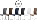 Esszimmerstuhl >Muvo I< (2er Set) aus Metall - 43x103x52cm (BxHxT)