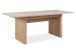 Kulissen-Esstisch >Sai< in Dekor Sandstein / Dekor Jackson Hickory