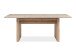 Kulissen-Esstisch >Sai< in Dekor Sandstein / Dekor Jackson Hickory