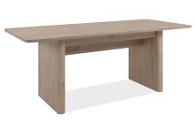 Kulissen-Esstisch >Sai< in Dekor Jackson Hickory - 160x75x90cm (BxHxT)