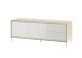 TV-Board >BROOKLYN< in Canadian Eiche/Artik White - 130x47x41 (BxHxT)