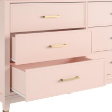 Konsolentisch >Majvi< in Weiß, MDF/Metall - 106x79x50cm (BxHxT)