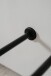 Kompaktgarderobe >Corby< (3-teilig) in schwarz / Dekor Artisan Eiche - 55x185x28,5 (BxHxT)