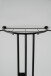 Kompaktgarderobe >Corby< (3-teilig) in schwarz / Dekor Artisan Eiche - 55x185x28,5 (BxHxT)
