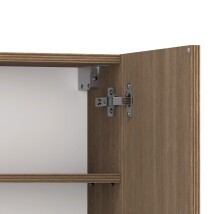 Hängeschrank >Lille< in Canello-Eiche Dekor - 30x64x20cm (BxHxT)