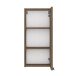 Hängeschrank >Lille< in Canello-Eiche Dekor - 30x64x20cm (BxHxT)