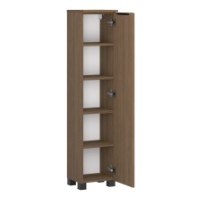 Hochschrank >Lille< in Canello-Eiche Dekor - 30x130x27cm (BxHxT)