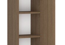 Hochschrank >Lille< in Canello-Eiche Dekor - 30x130x27cm (BxHxT)