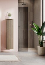 Hochschrank >Lille< in Canello-Eiche Dekor - 30x130x27cm (BxHxT)