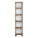Hochschrank >Lille< in Canello-Eiche Dekor - 30x130x27cm (BxHxT)