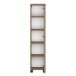 Hochschrank >Lille< in Canello-Eiche Dekor - 30x130x27cm (BxHxT)