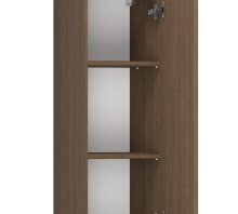 Hochschrank >Lille< in Canello-Eiche Dekor - 30x180x35cm (BxHxT)