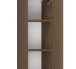 Hochschrank >Lille< in Canello-Eiche Dekor - 30x180x35cm (BxHxT)
