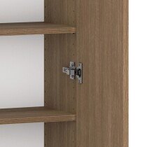 Badkommode >Lille< in Canello-Eiche Dekor - 60x130x27cm (BxHxT)