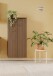 Badkommode >Lille< in Canello-Eiche Dekor - 60x130x27cm (BxHxT)