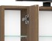 Badezimmerspiegelschrank >Lille< Canello-Eiche Dekor - 60x64x20cm (BxHxT)