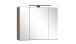 Badezimmerspiegelschrank >Lille< Canello-Eiche Dekor - 80x64x20cm (BxHxT)