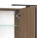 Badezimmerspiegelschrank >Lille< Canello-Eiche Dekor - 120x64x20 (BxHxT)
