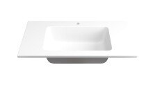 Waschtisch-Set >Lille< in Canello-Eiche Dekor - 80x54x47cm (BxHxT)