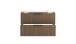 Waschtisch-Set >Lille< in Canello-Eiche Dekor - 80x54x47cm (BxHxT)