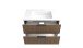 Waschtisch-Set >Lille< in Canello-Eiche Dekor - 80x54x47cm (BxHxT)