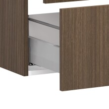 Waschtisch-Set >Lille< in Canello-Eiche Dekor - 80x54x47cm (BxHxT)