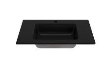 Waschtisch-Set >Lille< in Canello-Eiche Dekor - 80x54x47cm (BxHxT)