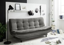 Schlafsofa >PATCH 2 Schlafsofa< Liegefläche 188x118cm, Stone - 188x90x89 (BxHxT)