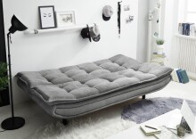 Schlafsofa >PATCH 2 Schlafsofa< Liegefläche 188x118cm, dark grey - 188x90x89 (BxHxT)