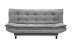 Schlafsofa >PATCH 2 Schlafsofa< Liegefläche 188x118cm, dark grey - 188x90x89 (BxHxT)