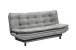 Schlafsofa >PATCH 2 Schlafsofa< Liegefläche 188x118cm, dark grey - 188x90x89 (BxHxT)