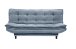 Schlafsofa >PATCH 2 Schlafsofa< Liegefläche 188x118cm, denim - 188x90x89 (BxHxT)