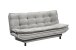 Schlafsofa >PATCH 2 Schlafsofa< Liegefläche 188x118cm, schlamm - 188x90x89 (BxHxT)