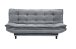 Schlafsofa >PATCH 2 Schlafsofa< Liegefläche 188x118cm, anthrazit - 188x90x89 (BxHxT)