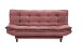 Schlafsofa >PATCH 2 Schlafsofa< Liegefläche 188x118cm, berry - 188x90x89 (BxHxT)