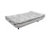 Schlafsofa >PATCH 2 Schlafsofa< Liegefläche 188x118cm, silver - 188x90x89 (BxHxT)