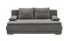 Schlafsofa >LUIGI LUX 3DL< Liegefläche 160x200cm, Bezug stone - 211x93x103 (BxHxT)