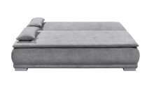 Schlafsofa >LUIGI LUX 3DL< Liegefläche 160x200cm, Bezug dark grey - 211x93x103 (BxHxT)