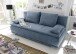 Schlafsofa >LUIGI LUX 3DL< Liegefläche 160x200cm, Bezug denim - 211x93x103 (BxHxT)