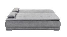 Schlafsofa >LUIGI LUX 3DL< Liegefläche 160x200cm, Bezug schlamm - 211x93x103 (BxHxT)