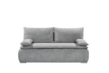 Schlafsofa >JANA 3DL< Liegefläche 208x160cm, schlamm - 208x102x95 (BxHxT)